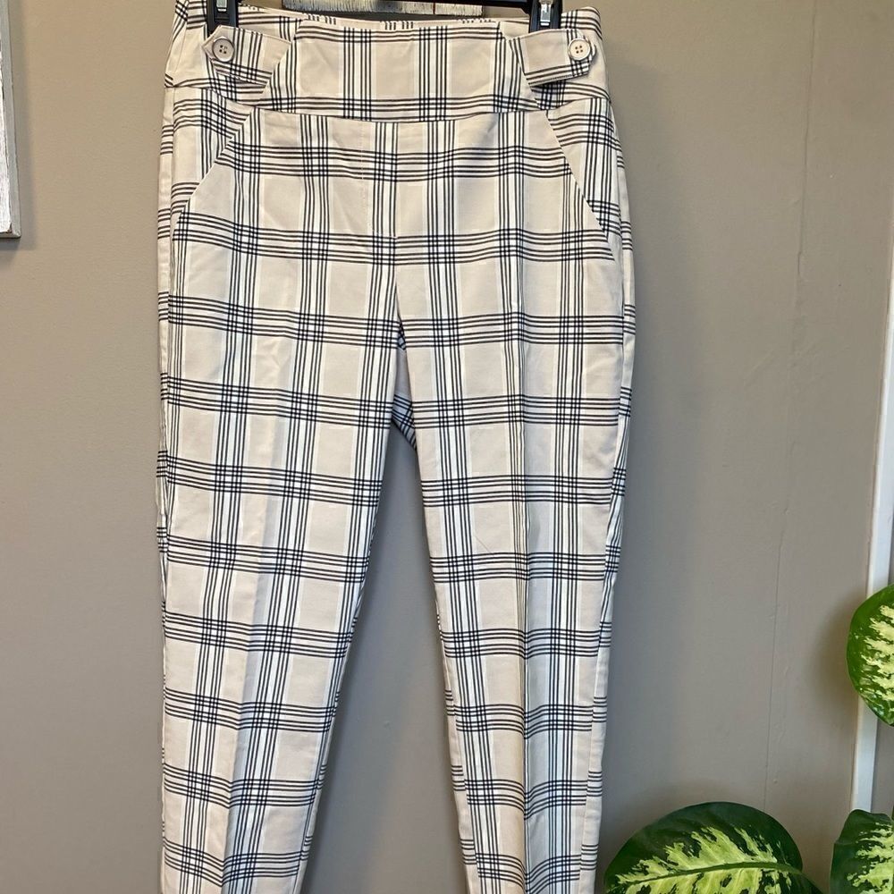 Women’s Cato Ankle Plaid Slacks